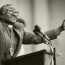 Bishop Desmond Tutu Giving Speech - Photo by Bromberger Hoover Photography/Getty Images