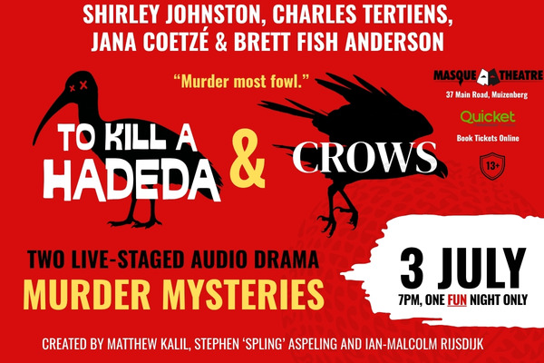 to kill a hadeda and crows theatre cape town